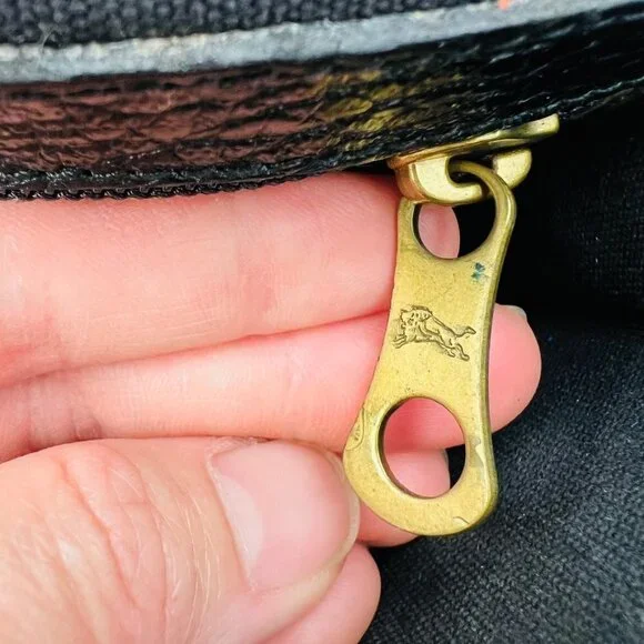 IL Bisonte Vintage Leather double sides Briefcase, Black - Picture 16 of 16